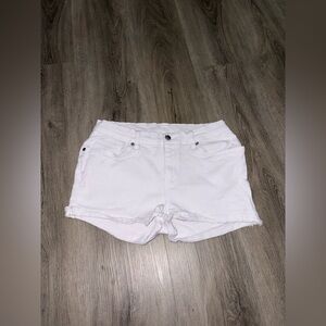 Venus | White Denim Shorts